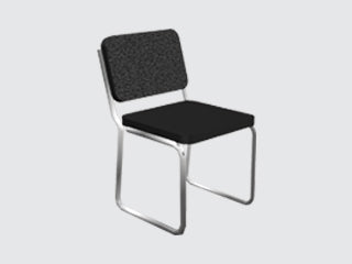 100A-Black chair / Black chairs