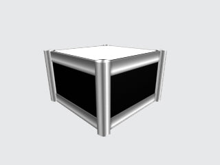 300 - Cube présentoir / Display cube