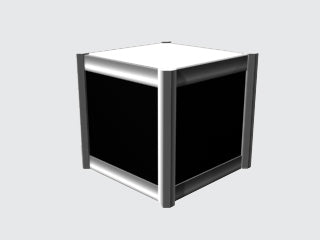 300 - Cube présentoir / Display cube