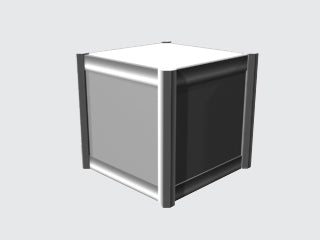 300 - Cube présentoir / Display cube