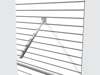 SW100 - Accessoire pour murs rainurés  - Slatwall accessories